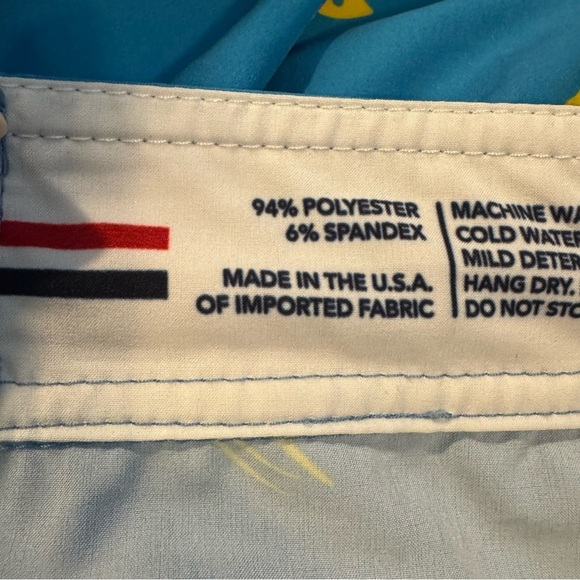 Boathouse Made in USA  - Fish Print Swim Trunks - Picture 7 of 8